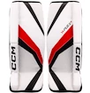 Plăcuțe pentru portari CCM YTflex 3 White/White/Red/Black Youth 22 inch