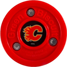 Puc de antrenament Green Biscuit Calgary Flames