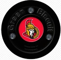 Puc de antrenament Green Biscuit  Ottawa Senators