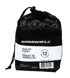 Puc de hochei WinnWell black official (12 pcs)