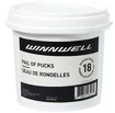 Puc de hochei WinnWell  black official (18 pcs)