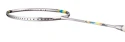 Rachetă de badminton Yonex Nanoflare 700 Tour Silver/Sky Blue