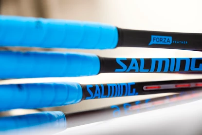 Rachetă de squash Salming  Cannone Feather Racket Black/Cyan