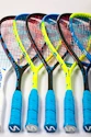 Rachetă de squash Salming  Grit Powerlite Racket Blue/Yellow