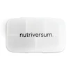 Recipient pentru capsule și tablete Nutriversum  Pillbox White