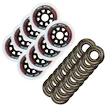 Roți inline Tempish  Radical 84 mm 84A 8-Pack + ABEC 9 16-Pack