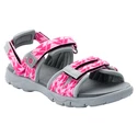 Sandale pentru copii Jack Wolfskin  2 IN 1 Sandal Pink / Light Grey