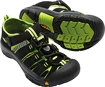 Sandale pentru copii Keen  Newport H2 JR Black/Lime Green