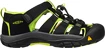 Sandale pentru copii Keen  Newport H2 JR Black/Lime Green