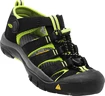 Sandale pentru copii Keen  Newport H2 K Black/Lime Green