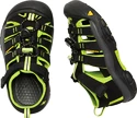 Sandale pentru copii Keen  Newport H2 K Black/Lime Green