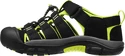 Sandale pentru copii Keen  Newport H2 K Black/Lime Green