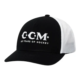 Șapcă CCM 125 Anniversary Mesh Trucker Black Senior