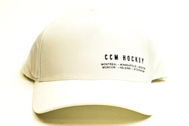 Șapcă CCM Nostalgia Low Profile Adjustable Cap White Senior