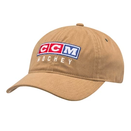 Șapcă CCM Vintage Courduroy Slouch Adjustable Cap Wood Senior