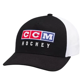 Șapcă CCM Vintage Fall Meshback Trucker Black Senior