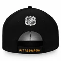 Șapcă Fanatics  Authentic Pro Rinkside Structured Adjustable NHL Pitsburgh Penguins