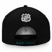 Șapcă Fanatics  Authentic Pro Rinkside Structured Adjustable NHL San Jose Sharks