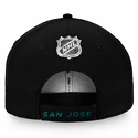 Șapcă Fanatics  Authentic Pro Rinkside Structured Adjustable NHL San Jose Sharks