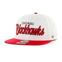 Șapcă pentru bărbați 47 Brand  NHL Chicago Blackhawks Crosstown Script Two tone ’47 CAPTAIN