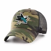 Șapcă pentru bărbați 47 Brand  NHL San Jose Sharks Camo Branson ’47 MVP