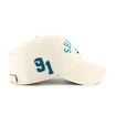 Șapcă pentru bărbați 47 Brand  NHL San Jose Sharks Clubhouse Faber ’47 CLEAN UP