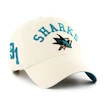 Șapcă pentru bărbați 47 Brand  NHL San Jose Sharks Clubhouse Faber ’47 CLEAN UP