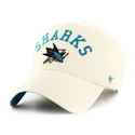 Șapcă pentru bărbați 47 Brand  NHL San Jose Sharks Clubhouse Faber ’47 CLEAN UP