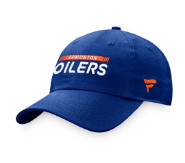 Șapcă pentru bărbați Fanatics Authentic Pro Game & Train Authentic Pro Game & Train Unstr Adjustable Edmonton Oilers