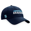 Șapcă pentru bărbați Fanatics Authentic Pro Game & Train Authentic Pro Game & Train Unstr Adjustable Seattle Kraken