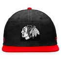 Șapcă pentru bărbați Fanatics Authentic Pro Game & Train Snapback Authentic Pro Game & Train Snapback Chicago Blackhawks