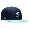 Șapcă pentru bărbați Fanatics Authentic Pro Game & Train Snapback Authentic Pro Game & Train Snapback Seattle Kraken