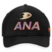 Șapcă pentru bărbați Fanatics  Authentic Pro Locker Room Structured Adjustable Cap NHL Anaheim Ducks