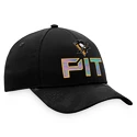 Șapcă pentru bărbați Fanatics  Authentic Pro Locker Room Structured Adjustable Cap NHL Pittsburgh Penguins