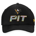 Șapcă pentru bărbați Fanatics  Authentic Pro Locker Room Structured Adjustable Cap NHL Pittsburgh Penguins