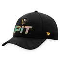 Șapcă pentru bărbați Fanatics  Authentic Pro Locker Room Structured Adjustable Cap NHL Pittsburgh Penguins