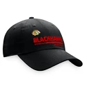 Șapcă pentru bărbați Fanatics  Authentic Pro Locker Room Unstructured Adjustable Cap NHL Chicago Blackhawks