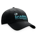 Șapcă pentru bărbați Fanatics  Authentic Pro Locker Room Unstructured Adjustable Cap NHL San Jose Sharks