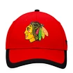 Șapcă pentru bărbați Fanatics  Defender Structured Adjustable Chicago Blackhawks