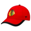 Șapcă pentru bărbați Fanatics  Defender Structured Adjustable Chicago Blackhawks