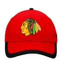 Șapcă pentru bărbați Fanatics  Defender Structured Adjustable Chicago Blackhawks