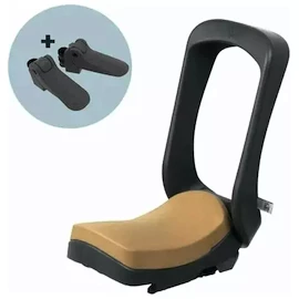 Scaun pentru bicicletă Urban Iki Junior seat without carrier frame Bincho Black/Kurumi Brown