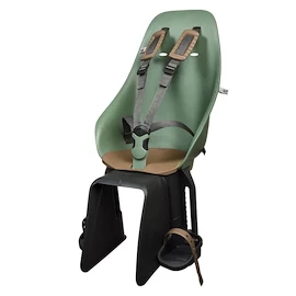 Scaun pentru bicicletă Urban Iki Rear seat Carrier mounting Icho Green/Kurumi Brown