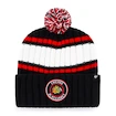 Șepci de iarnă 47 Brand  NHL Chicago Blackhawks Plateau ’47 CUFF KNIT