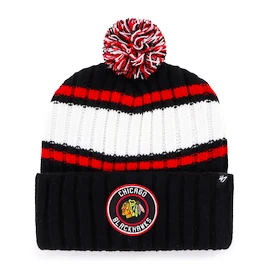 Șepci de iarnă 47 Brand NHL Chicago Blackhawks Plateau ’47 CUFF KNIT