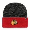 Șepci de iarnă 47 Brand  Two Tone Brain Freeze Cuff Knit NHL Chicago Blackhawks