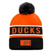 Șepci de iarnă Fanatics  Authentic Pro Game & Train Cuffed Pom Knit Anaheim Ducks