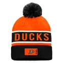 Șepci de iarnă Fanatics  Authentic Pro Game & Train Cuffed Pom Knit Anaheim Ducks