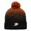 Șepci de iarnă Fanatics Iconic Gradiant Iconic Gradiant Beanie Cuff with Pom Anaheim Ducks