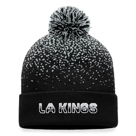 Șepci de iarnă Fanatics Iconic Gradiant Iconic Gradiant Beanie Cuff with Pom Los Angeles Kings